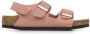 Birkenstock Kid's Milano AS Birkibuc Sandalen Narrow roze bruin - Thumbnail 12