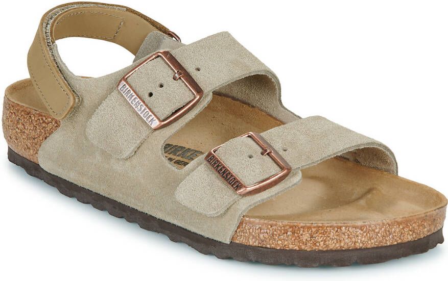 Birkenstock Sandalen Milano AS Kids LEVE Taupe