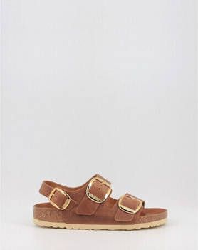BIRKENSTOCK Sandalen Dames Milano Big Buckle Maat: 37 Materiaal: Leer Kleur: Cognac - Foto 10