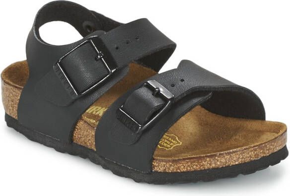Birkenstock New York Kids Sandalen Black Narrow-fit Zwart Imitatieleer - Foto 11