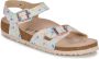 Birkenstock Rio Kids Sandalen Summer Floral Light Rose Narrow fit | Roze | Imitatieleer - Thumbnail 3