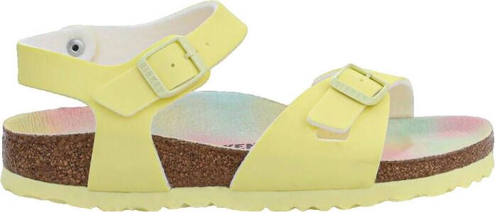 Birkenstock Rio Kids Sandalen Candy Ombre Yellow Narrow fit | Geel | Imitatieleer - Foto 2