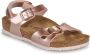 Birkenstock Rio AS Kids Birko-Flor Narrow Fit Electric Metallic Copper - Thumbnail 12