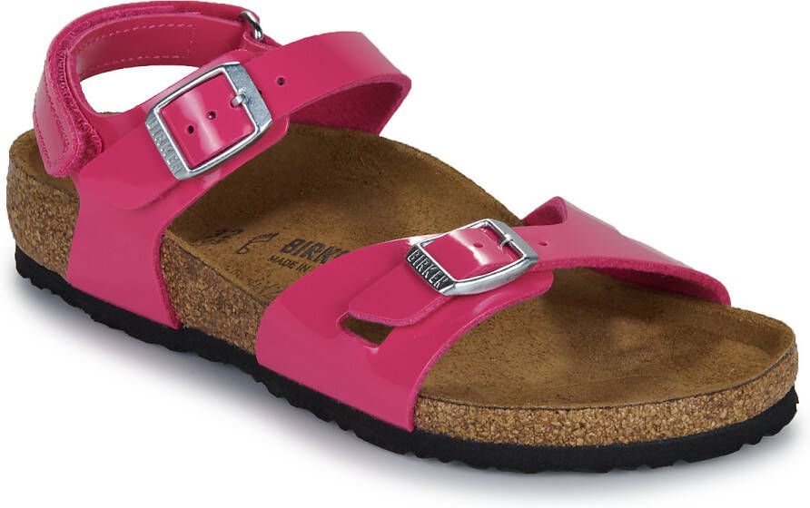 Birkenstock Sandalen Rio AS Kids BF Patent Fuchsia Tulip