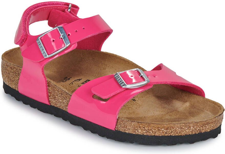 Birkenstock Sandalen Rio AS Kids BF Patent Fuchsia Tulip