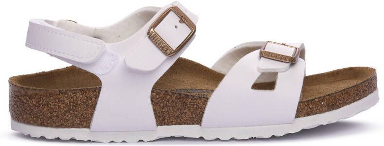 Birkenstock Kid's Rio AS Sandalen Narrow bruin grijs