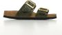 BIRKENSTOCK Slippers Dames Sydney Cushion Maat: 38 Materiaal: Leatherlook Kleur: Groen - Thumbnail 3