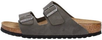 Birkenstock Zwarte Sandalen met Leren en Synthetische Voering Black - Foto 15