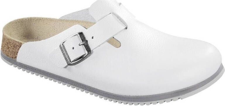 Birkenstock Elegante Leren Klompen Comfortabel Stijlvol White - Foto 5