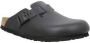 Birkenstock slipper BOSTON Black narrow Naturleder Smooth Leather - Thumbnail 3