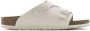 BIRKENSTOCK Slippers Dames Zurich Dames Maat: 35 Materiaal: Suède Kleur: Wit - Thumbnail 3