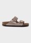Birkenstock Arizona Women Graceful Taupe Birko-Flor Narrow - Thumbnail 8