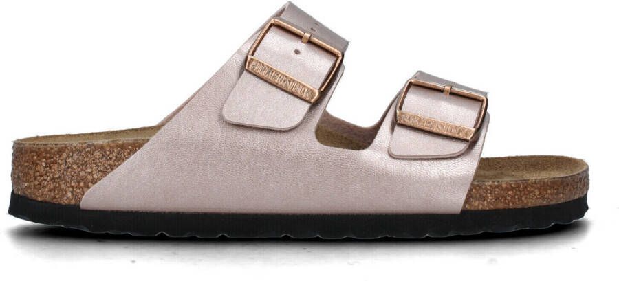 BIRKENSTOCK Slippers Dames Arizona Dames Maat: 35 Materiaal: Leer Kleur: Brons - Foto 20