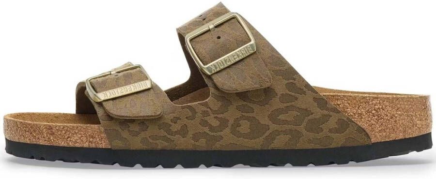 BIRKENSTOCK Slippers Dames Arizona Bs Maat: 39 Materiaal: Suèdelook Kleur: Bruin - Foto 8