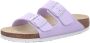 Birkenstock Geëmbosseerde Arizona Sliders Purple Dames - Thumbnail 11