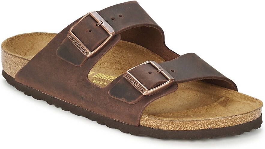 Birkenstock Arizona Heren Slippers Bruin - Schoenen.nl