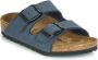 Birkenstock Arizona Kids Slippers Navy Narrow fit | Blauw | Imitatieleer - Thumbnail 5