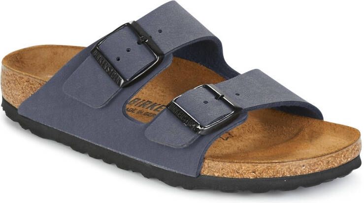 Birkenstock Arizona Kids Slippers Navy Narrow fit | Blauw | Imitatieleer - Foto 11