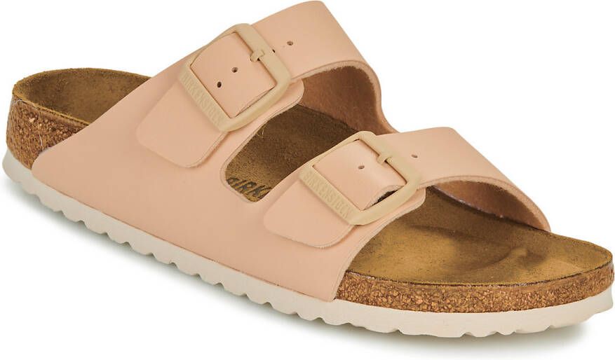BIRKENSTOCK Arizona Birko-Flor new beige narrow Beige Synthetisch Platte sandalen - Foto 7