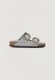 Birkenstock Arizona Big Buckle Slippers High Shine Stone Coin Narrow Fit Dames - Thumbnail 3