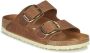 Birkenstock ssandalen Arizona Big Buckle Natural Leather Oiled Etroit Bruin - Thumbnail 4