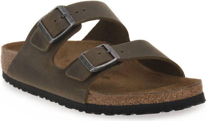BIRKENSTOCK Slippers Arizona Maat: 46 Materiaal: Leer Kleur: Groen - Foto 14