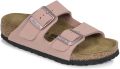 Birkenstock Kindersandalen Arizona Birko Flor Birkibuc Etroit Bruin - Roze