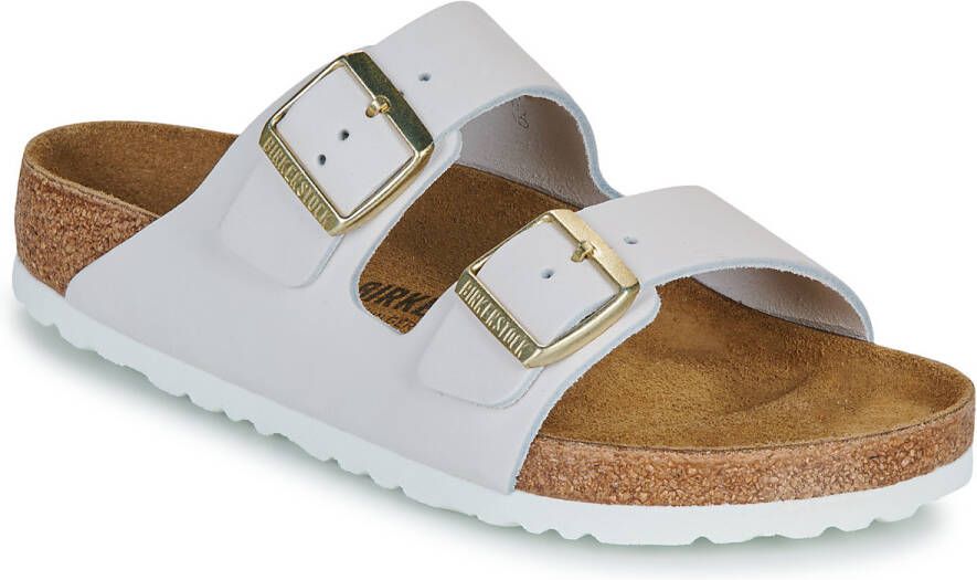 Birkenstock Slippers Arizona LENB Antique White