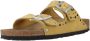 BIRKENSTOCK Teenslippers Dames Arizona Rivet Border Maat: 35 Materiaal: Suède Kleur: Geel - Thumbnail 3