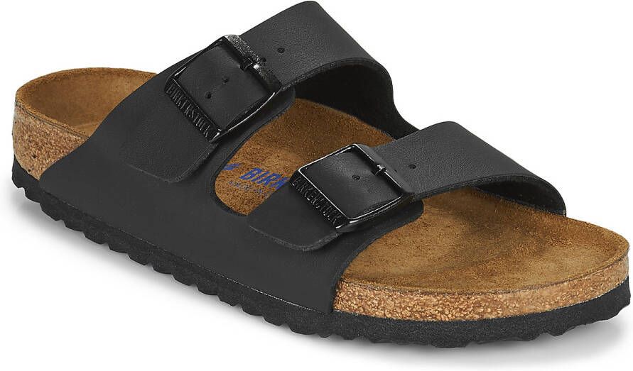 Birkenstock Arizona Slippers Black Regular fit | Zwart | Imitatieleer - Foto 8