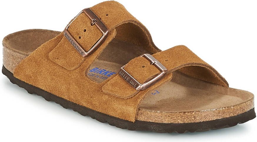 Birkenstock Arizona SFB VL Mink Narrow Slippers Mink - Foto 6