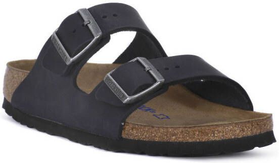 Birkenstock Slippers ARIZONA SFB BLACK OILED CALZ S