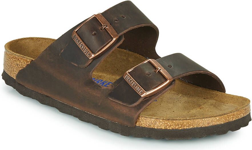 Birkenstock Sandalen Arizona Soft Footbed Geolied Nubuck Leder Smal - Foto 10