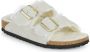 Birkenstock Slippers Arizona Shearling LEVE Antique White LAF - Thumbnail 2