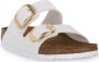 Birkenstock Slippers ARIZONA WHITE PATENT BIG BUCK CAL S - Thumbnail 2