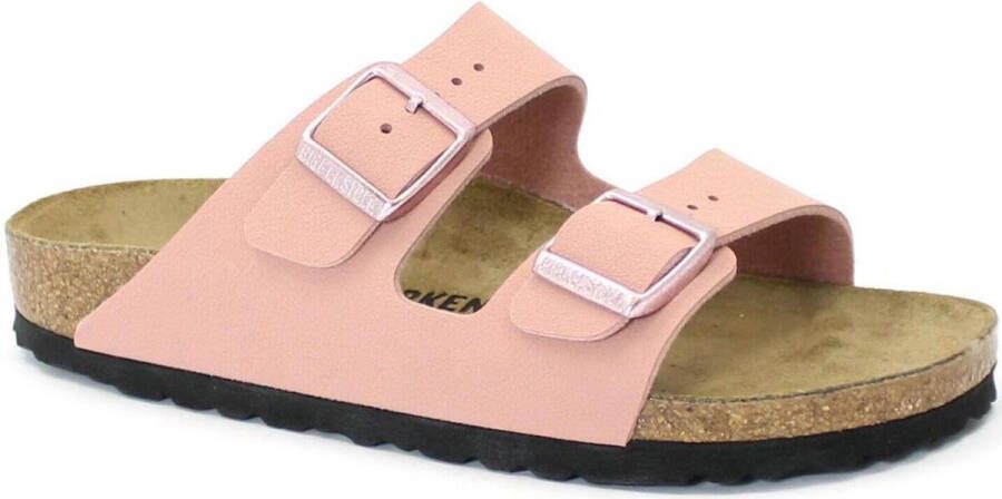 Birkenstock Kid's Arizona BFBC Sandalen Narrow roze bruin - Foto 13