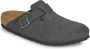 Birkenstock Heren Boston SYN 1023624 Desert Dust Black VEG Narrow Desert Dust Black - Thumbnail 3