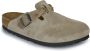 Birkenstock Klompen Boston Braided LEOI LEVE Taupe - Thumbnail 2