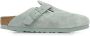 Birkenstock BOSTON SUEDE PURE SAGE slippersPopulaire Groen - Thumbnail 29