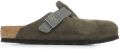 BIRKENSTOCK Instappers Heren Boston Heren Suède Bruin - Bruin
