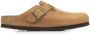 Birkenstock Boston Slippers Cognac Narrow Fit Unisex - Thumbnail 16