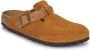 Birkenstock Boston Soft Footbed Suède Leder Brown Dames - Thumbnail 3