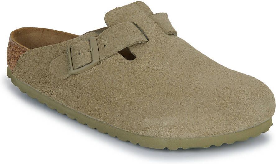 Birkenstock Klompen Boston LEVE Faded Khaki