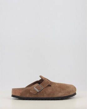 Birkenstock Slippers BOSTON SFB LEVE DARK TEA TONAL FB - Foto 2