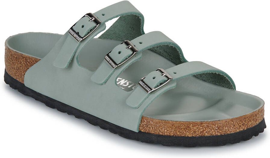 Birkenstock Slippers Florida LENB Pure Sage HEX