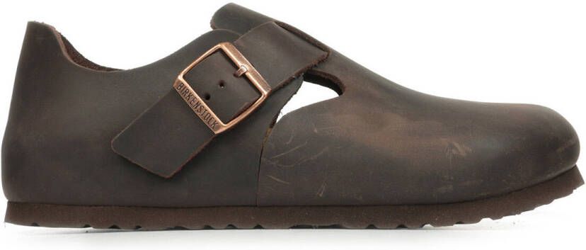 Birkenstock Birkensock London Instappers Habana Narrow fit | Bruin | Nubuck