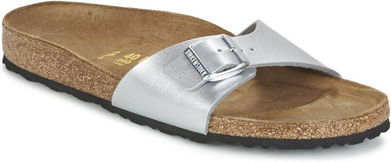 Birkenstock Zilveren Slide Sandalen Madrid Stijl Gray - Foto 20