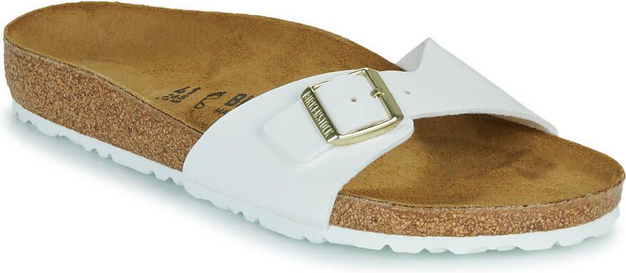 Birkenstock Slippers Madrid BF Patent White