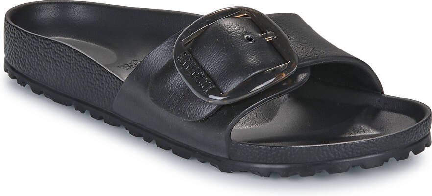 BIRKENSTOCK Slippers Dames Madrid Big Buckle Maat: 35 Materiaal: Rubber Kleur: Zwart - Foto 4