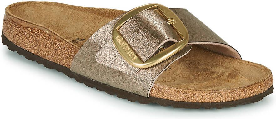 BIRKENSTOCK Slippers Dames Madrid Big Buckle Dames Maat: 43 Kleur: Taupe - Foto 9